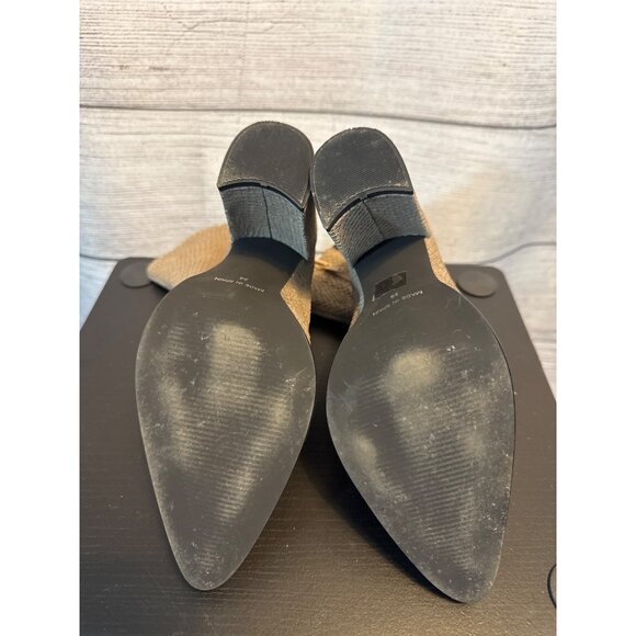 Jeffrey Campbell Taupe Snake Perfection Boots Size 38 - Picture 5 of 6